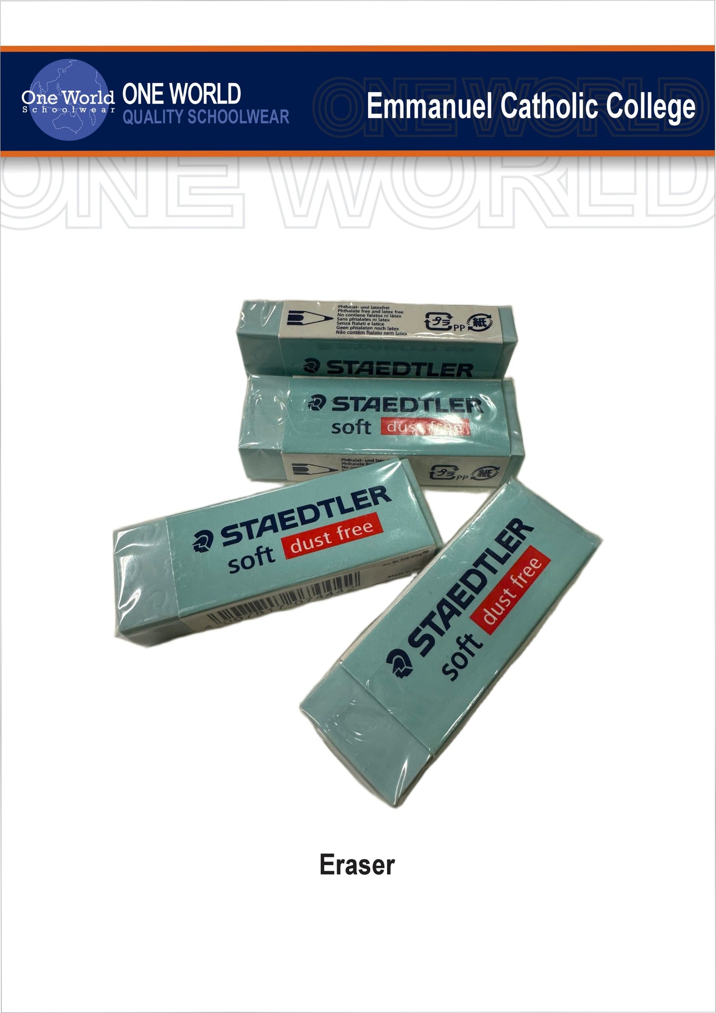 Stationery - Staedtler Soft Eraser
