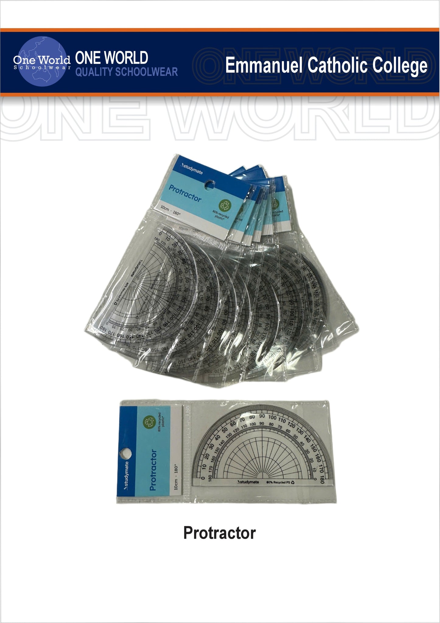 Stationery - Protractor