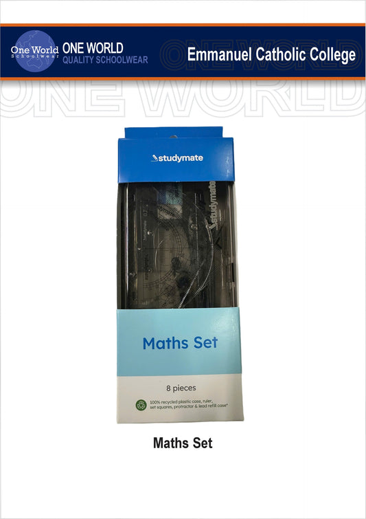 Stationery - 8 Piece Maths Set